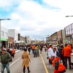 Activité spéciale d'Halloween au centre-ville